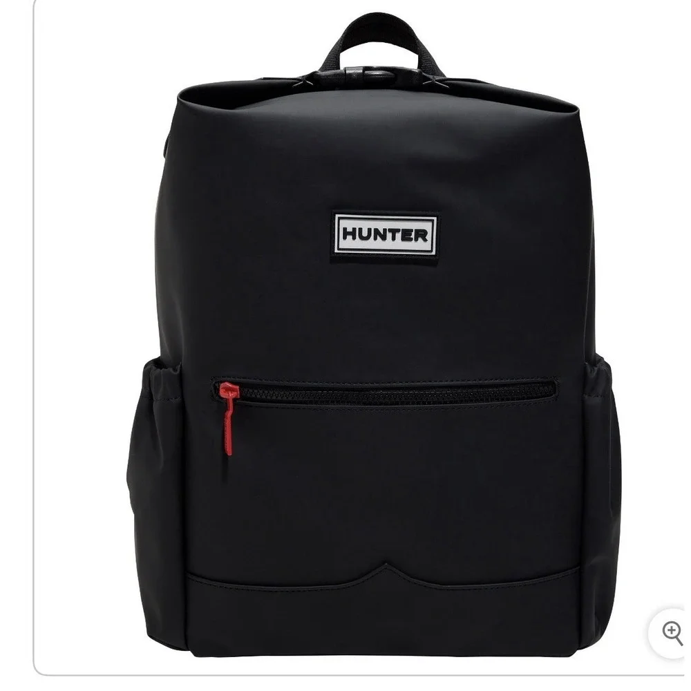 Hunter Original Backpack 16L Black Nylon Water Resistant Fits 15